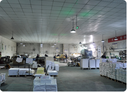 豪彩佳印后期生產(chǎn)車間